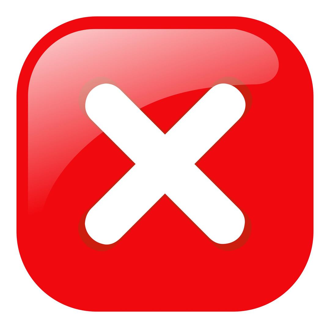 red square error warning icon png transparent