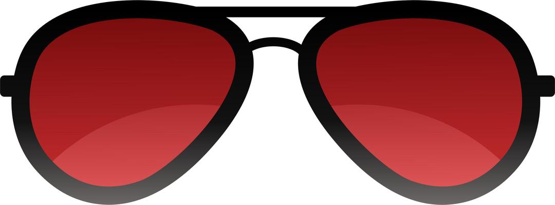 Red Sunglasses png transparent