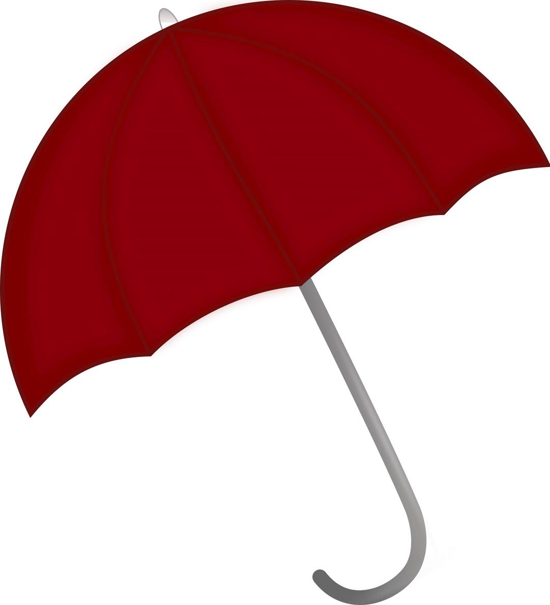 Red Umbrella png transparent