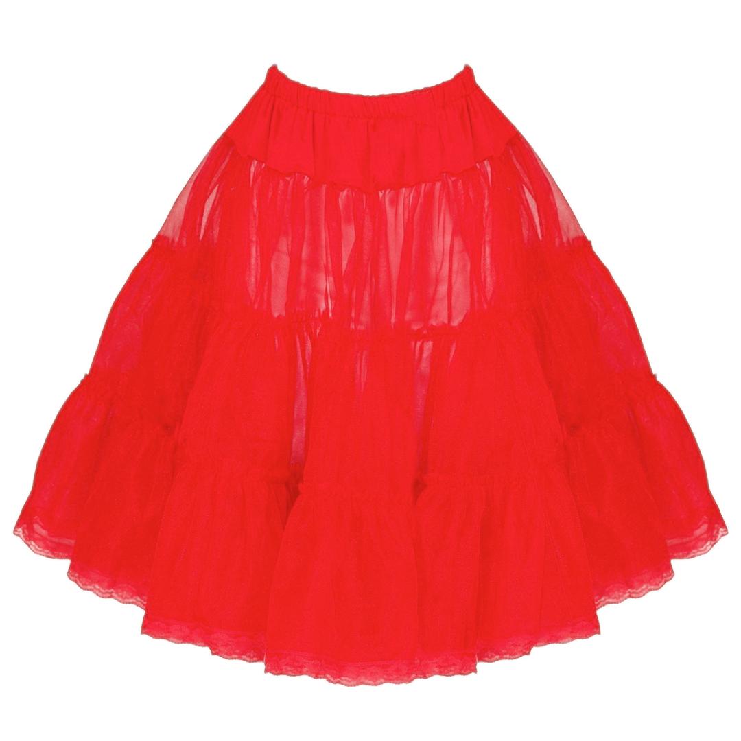 Red Vintage Petticoat png transparent
