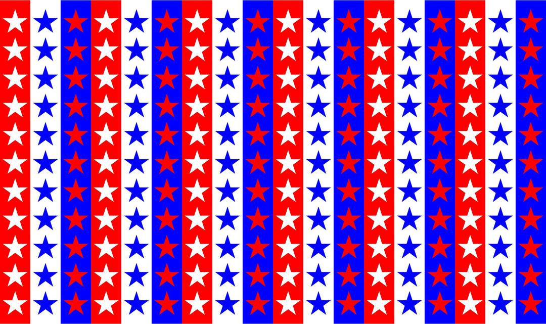 Red White Blue Stars Background png transparent