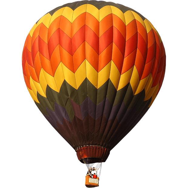 Red Yellow Green Hot Air Balloon png transparent