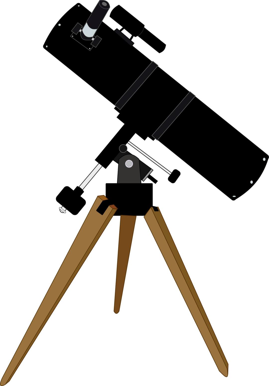Reflector telescope png transparent