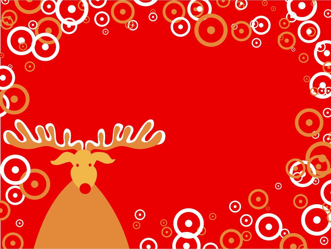 Reindeer Background png transparent