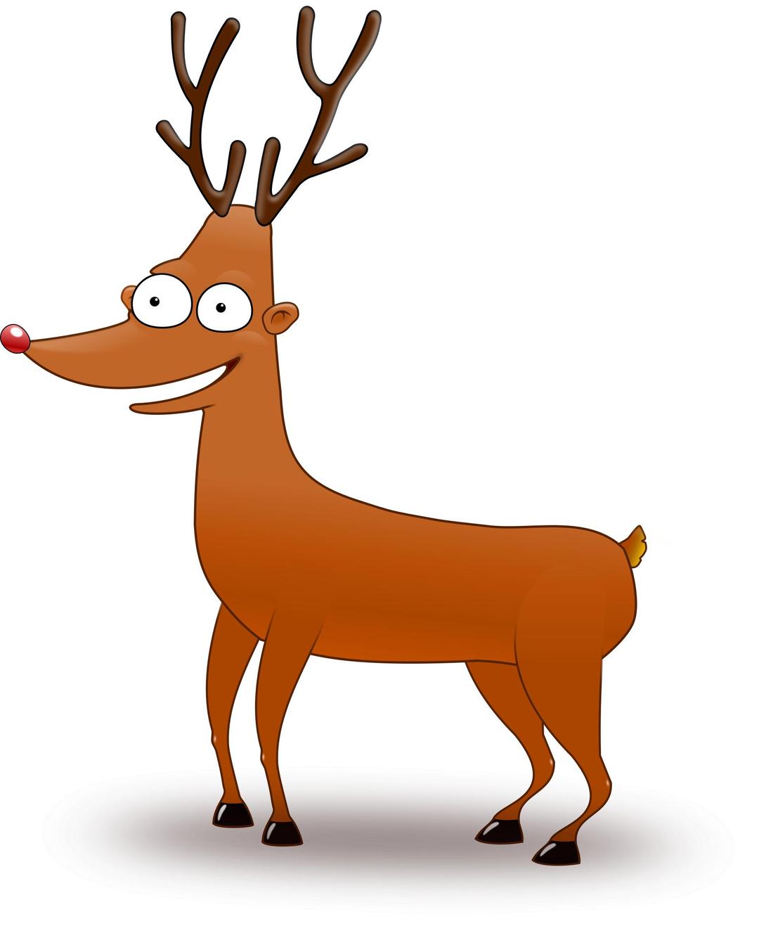 reindeer with big eyes png transparent