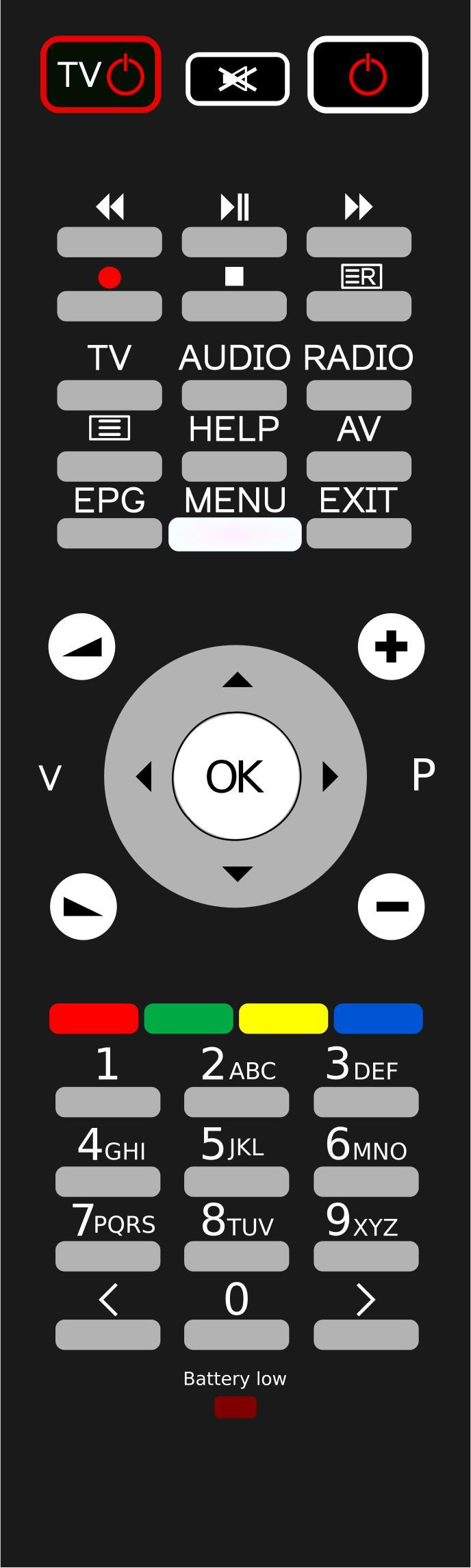 Remote Control (by SGS) png transparent