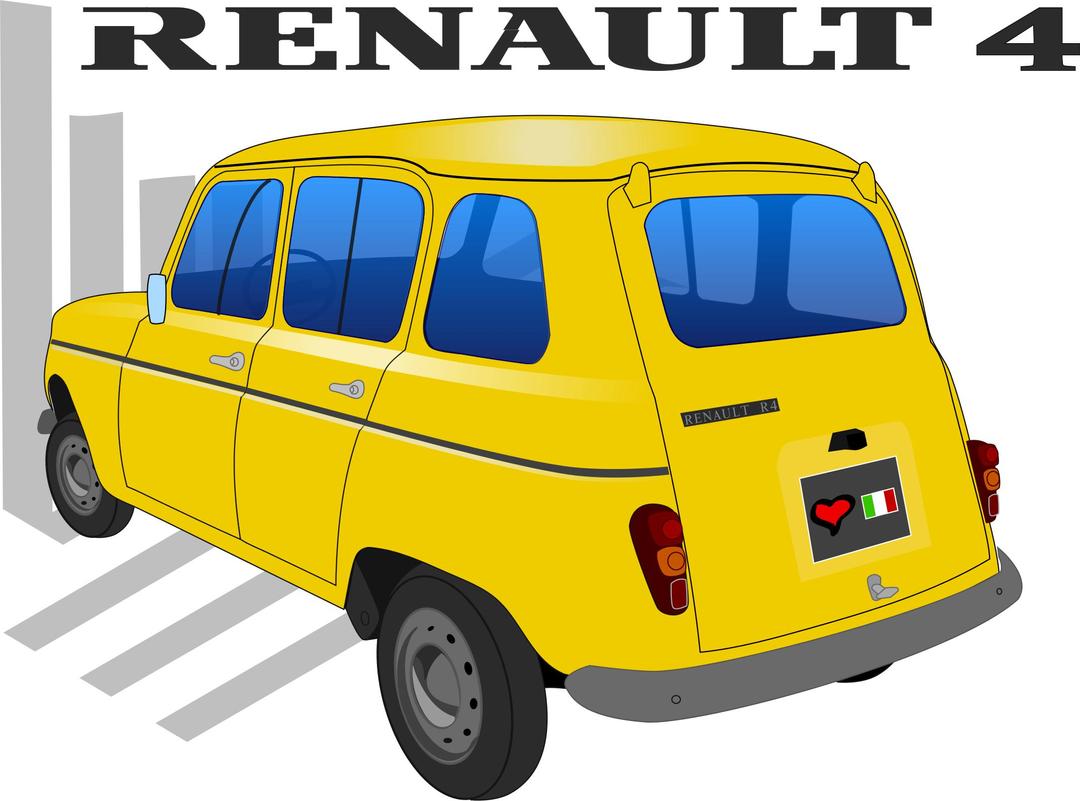 Renault 4TL png transparent