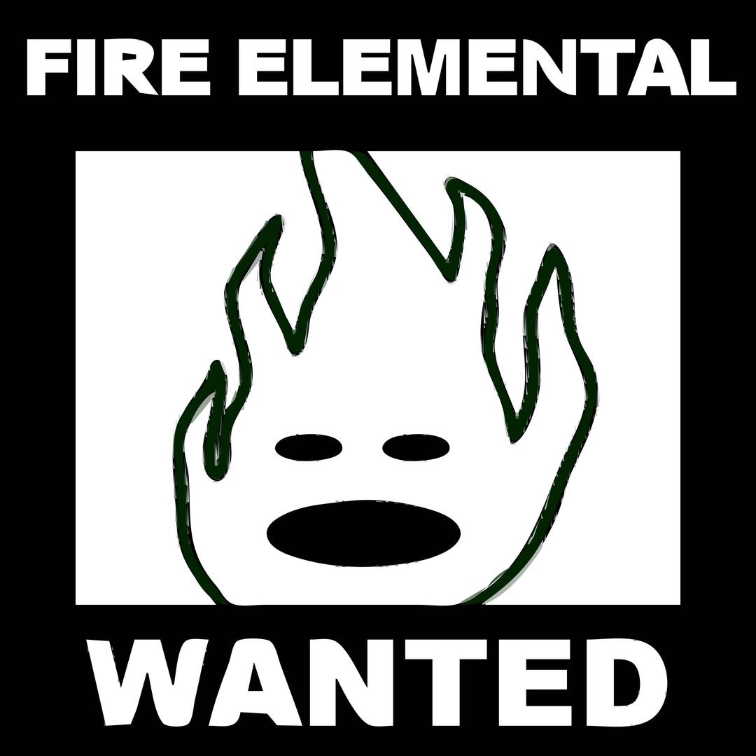 [request] Character 6 - FIRE ELEMENTAL png transparent