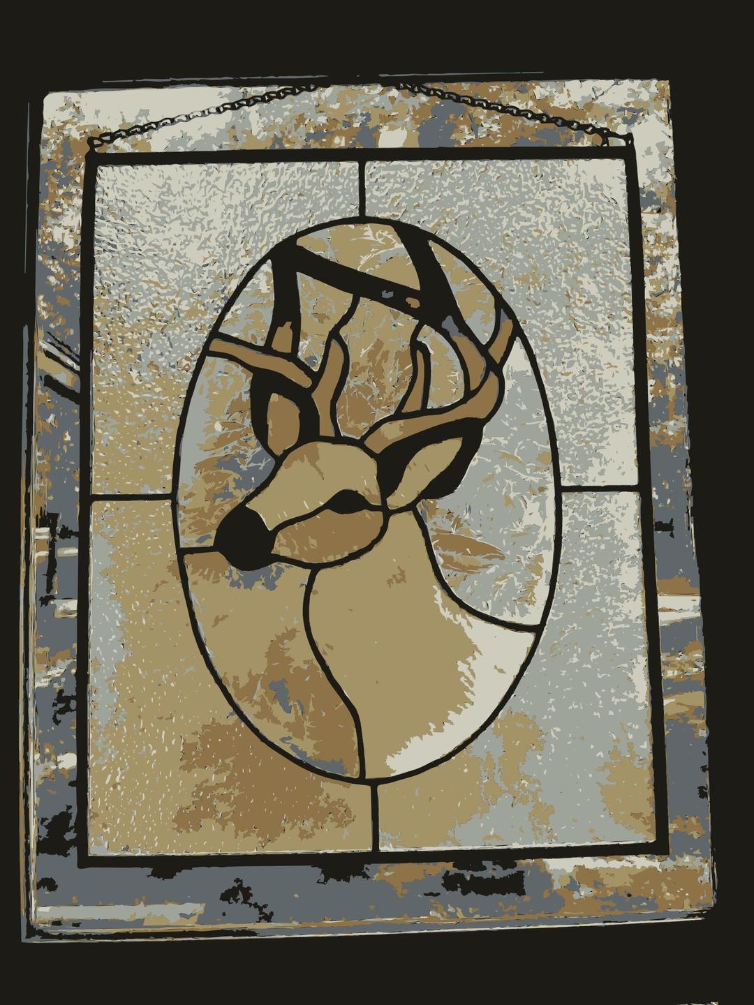 REQUEST: Deer Stained Glass png transparent