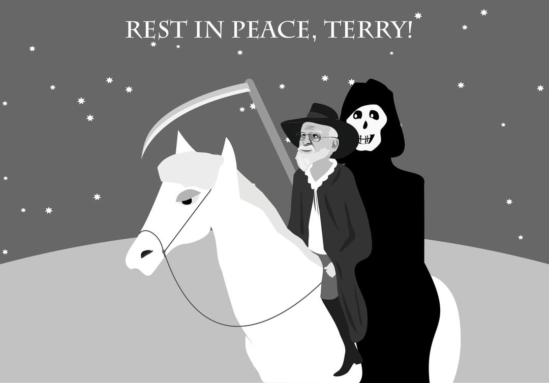 Rest in Peace, Terry Pratchett png transparent