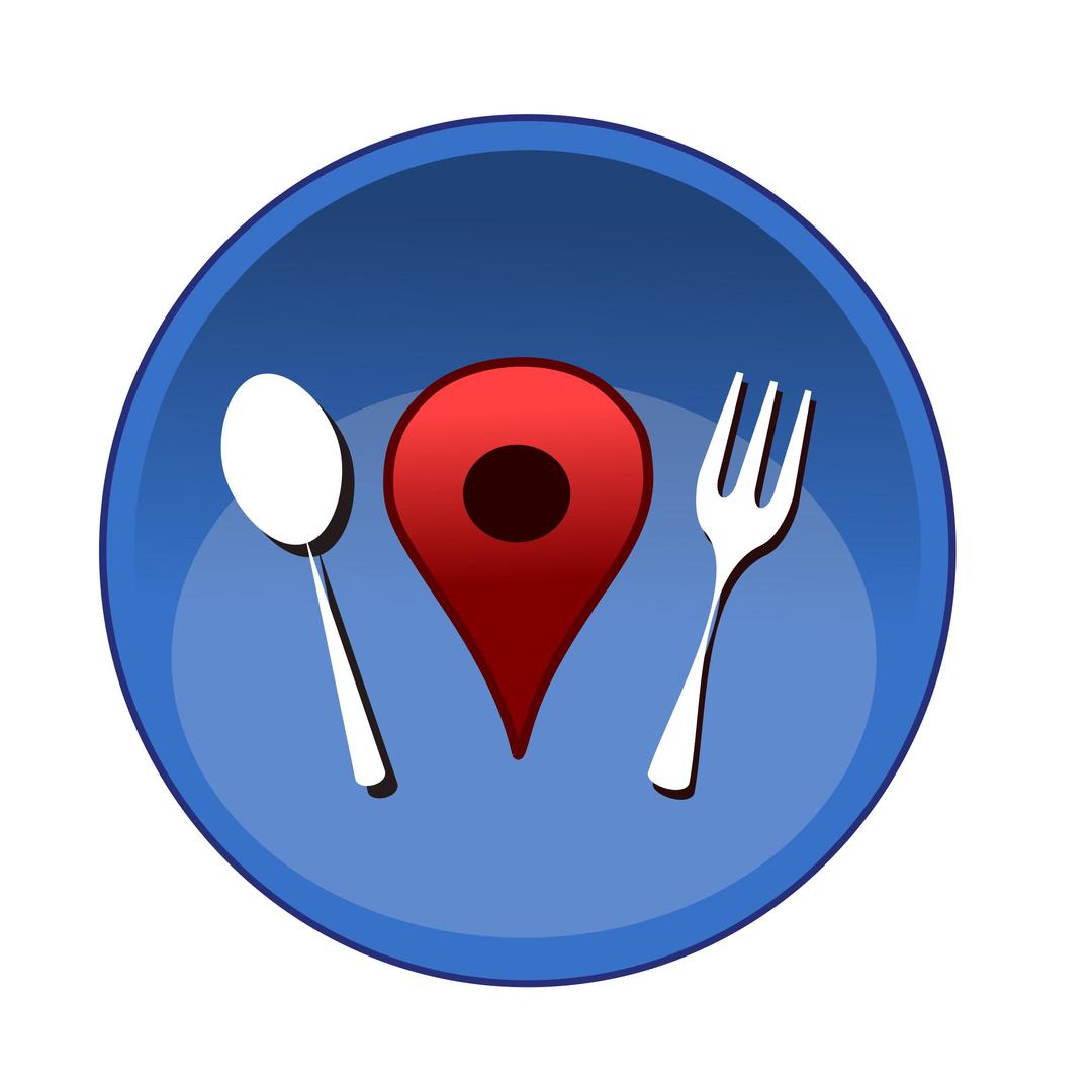 restaurant map location png transparent