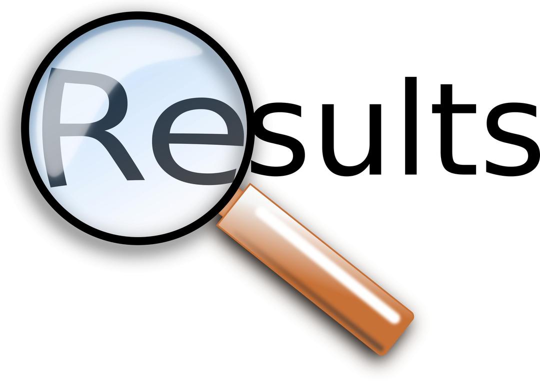 Results Magnifying Glass png transparent