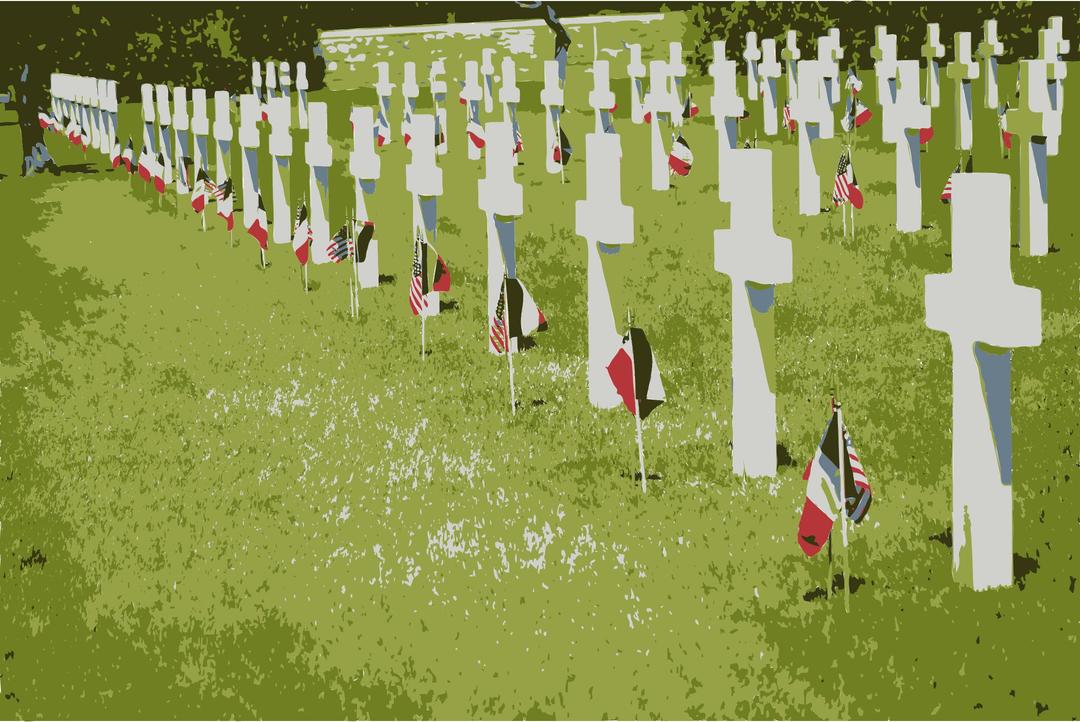 Rhone American Cemetery and Memorial Colorized png transparent
