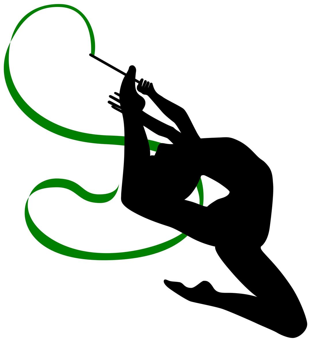 Rhythmic Gymnastics with Ribbon - 2 png transparent