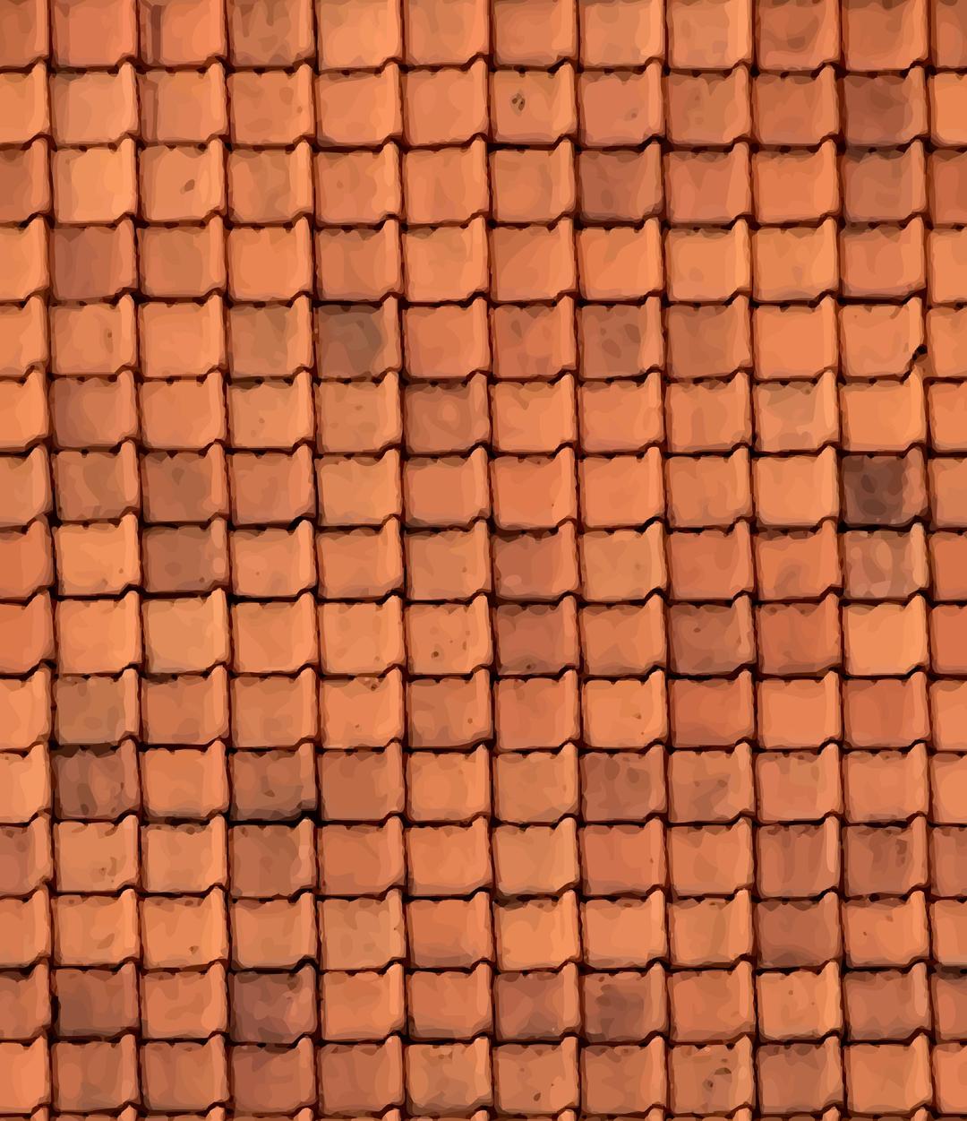 Ribbed roof tiles png transparent