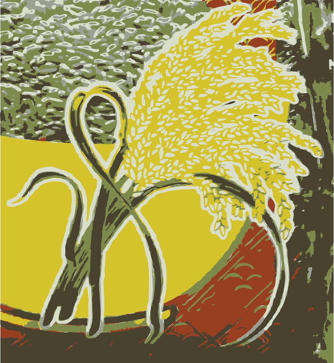 Rice as Plant png transparent