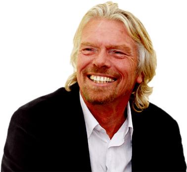 Richard Branson Smiling png transparent