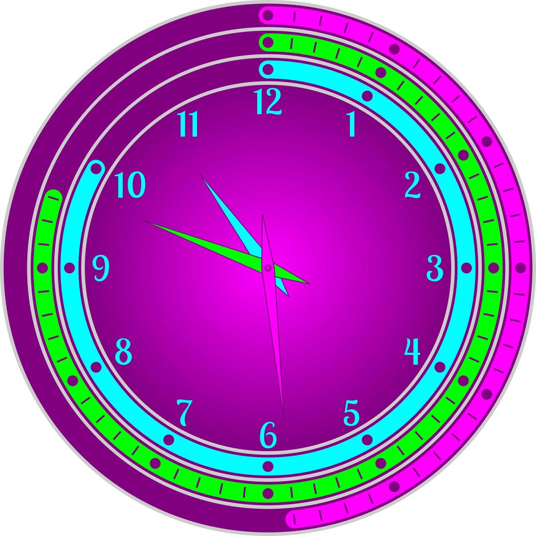 Ringed Clock png transparent