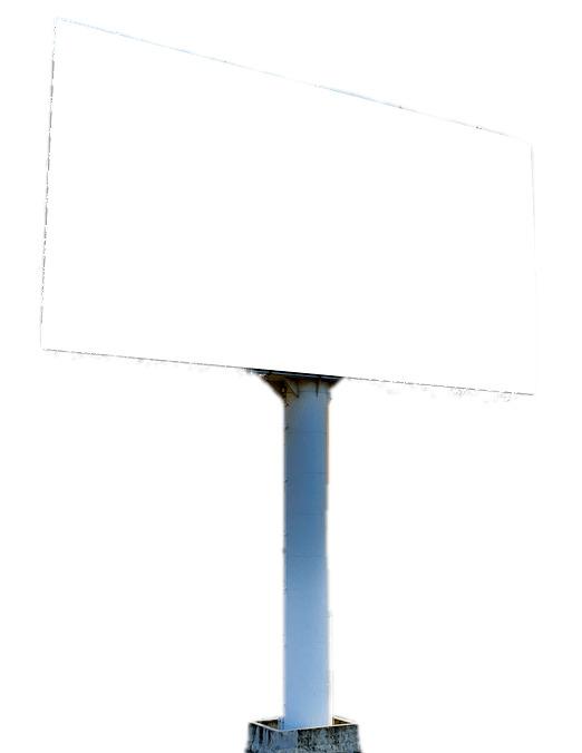 Roadside Billboard png transparent
