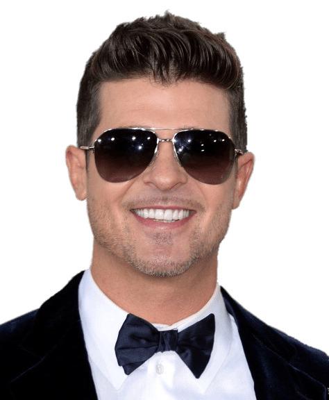 Robin Thicke With Sunglasses png transparent