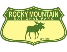 Rocky Mountain National Park Logo png transparent