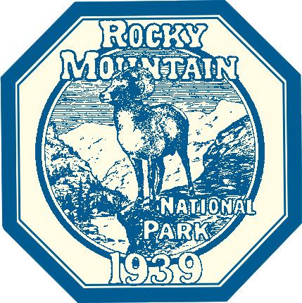 Rocky Mountain National Park Vintage png transparent