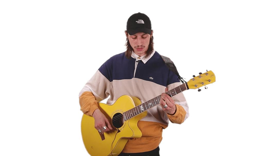 Romeo Elvis With His Guitar png transparent