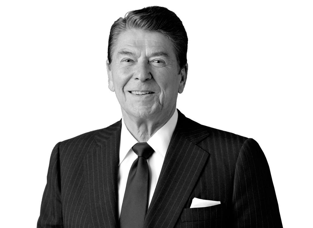 Ronald Reagan Smiling png transparent