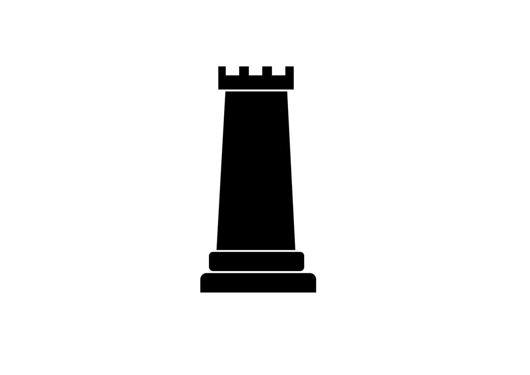 Rook Chess Piece png transparent