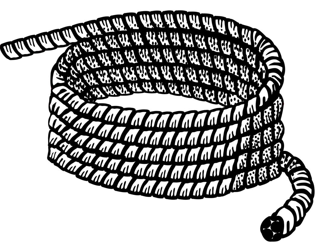 rope - lineart png transparent