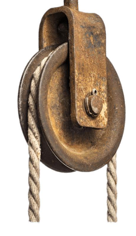 Rope Pulley png transparent