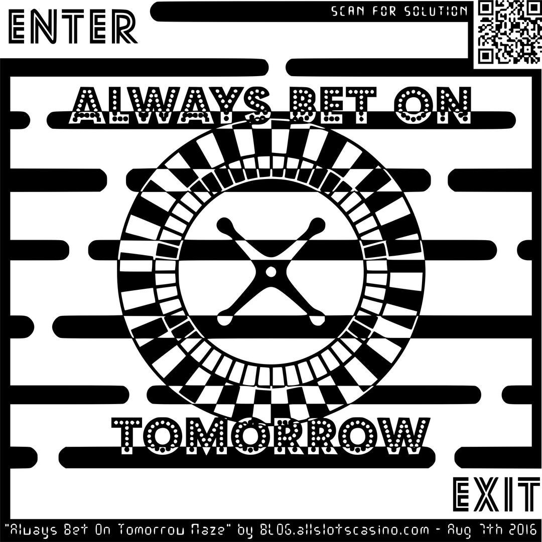 Roulette Maze about Always Bet On Tomorrow png transparent