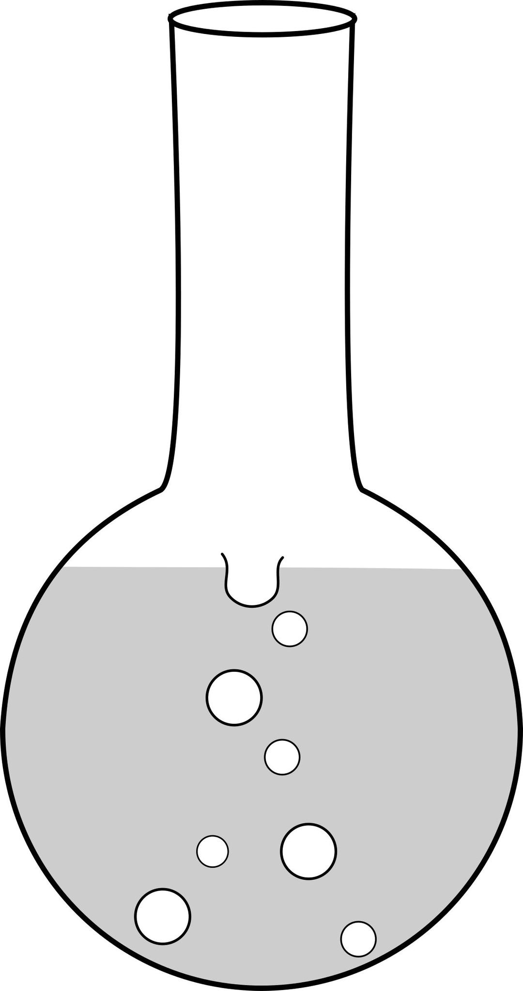 round boiling flask png transparent