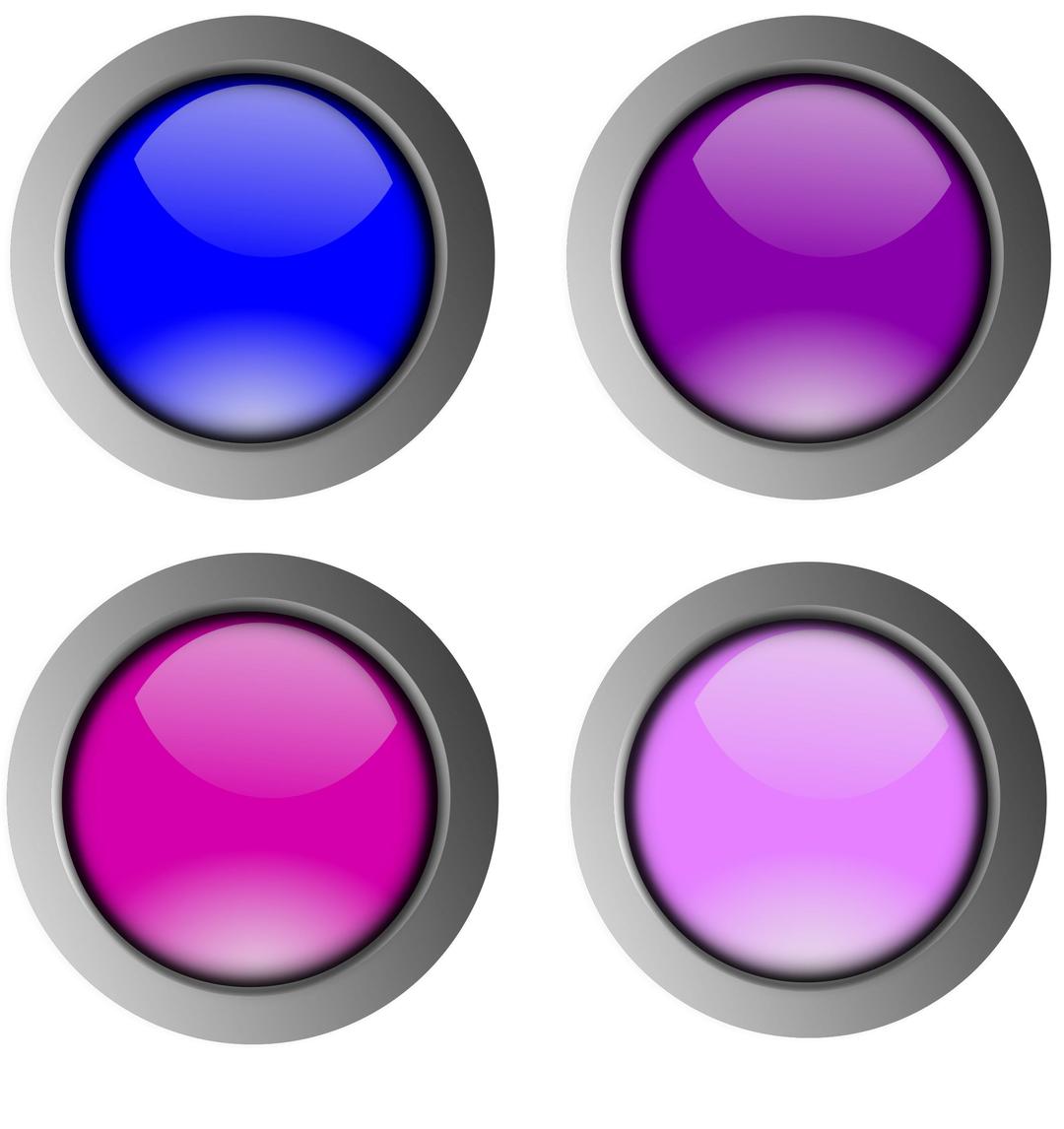 Round buttons 1 png transparent