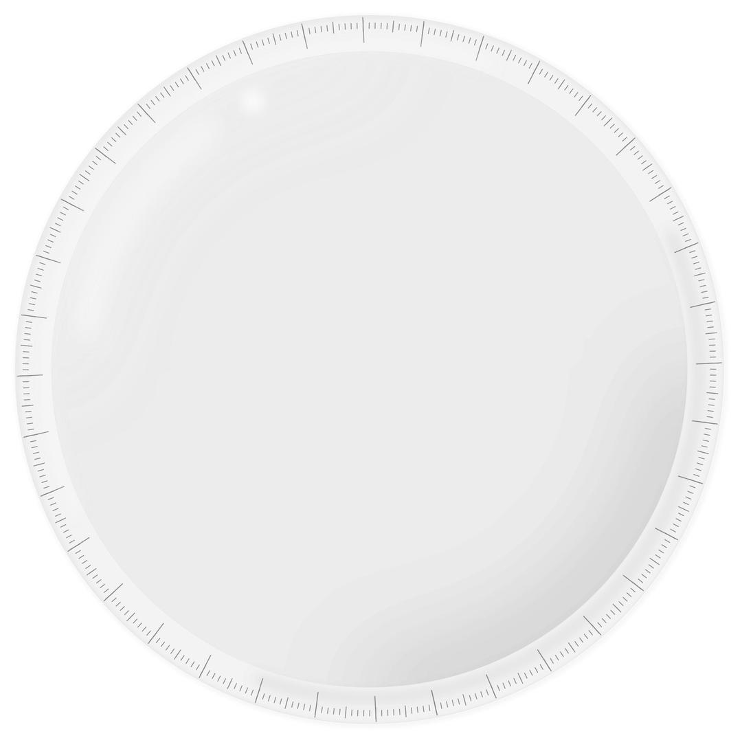Round-Plastic-Ruler png transparent