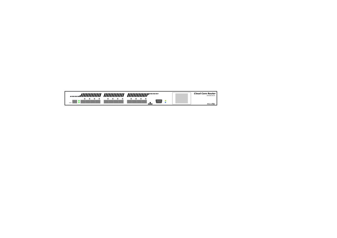 Routerboard CCR1016 (Mikrotik) png transparent