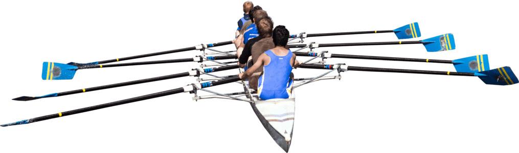 Rowers png transparent