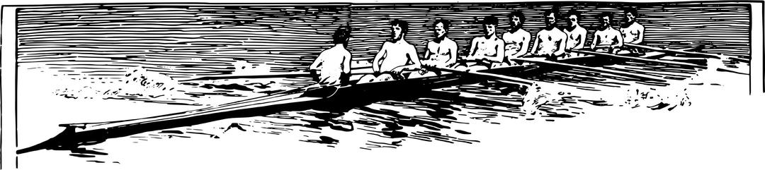 Rowing Team png transparent