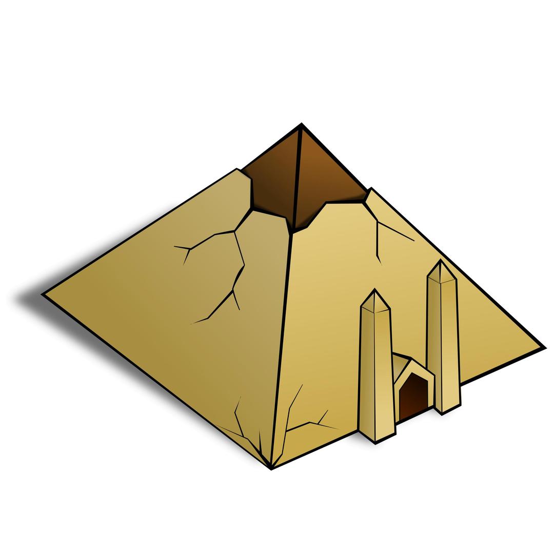 RPG map symbols: Pyramid png transparent