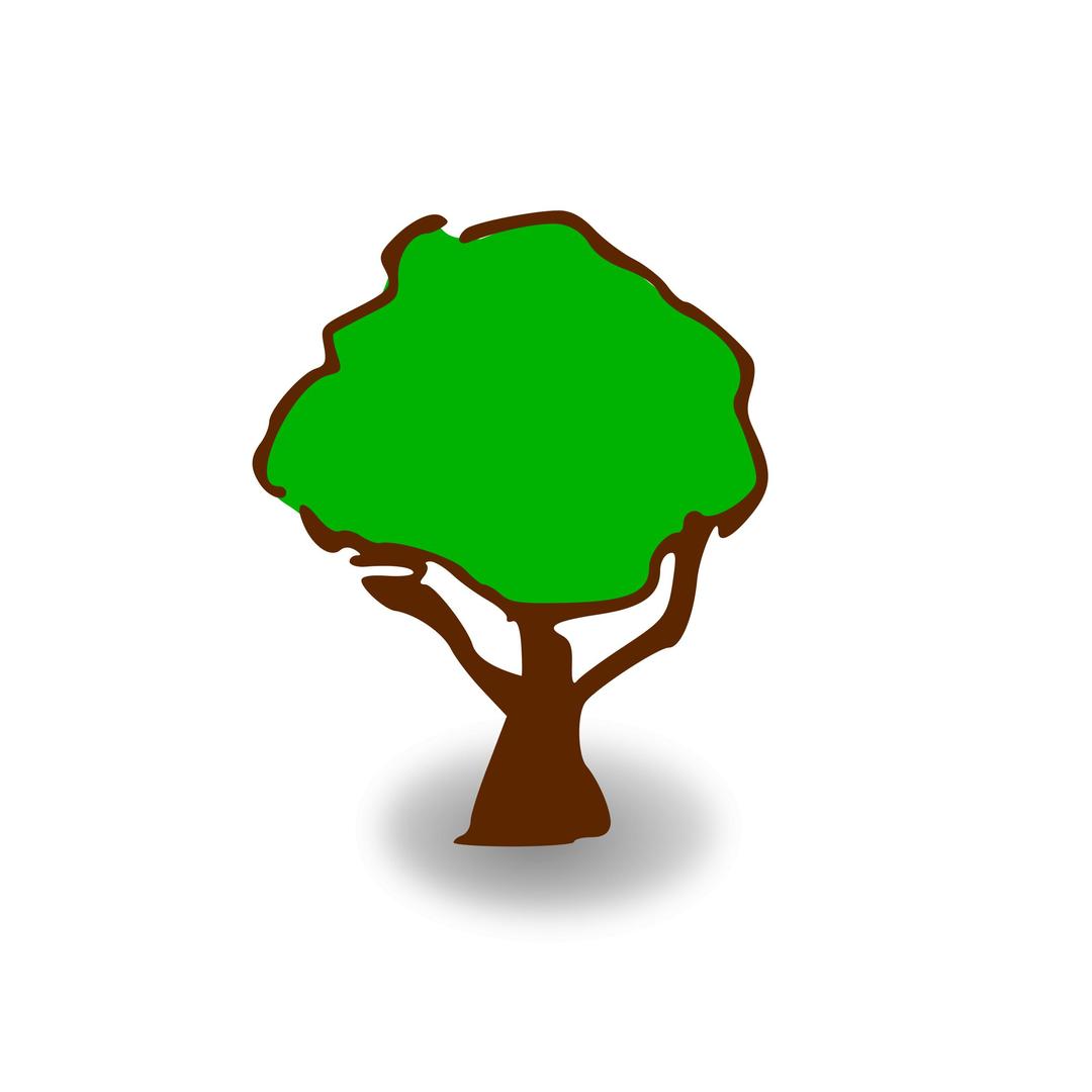 RPG map symbols: tree png transparent