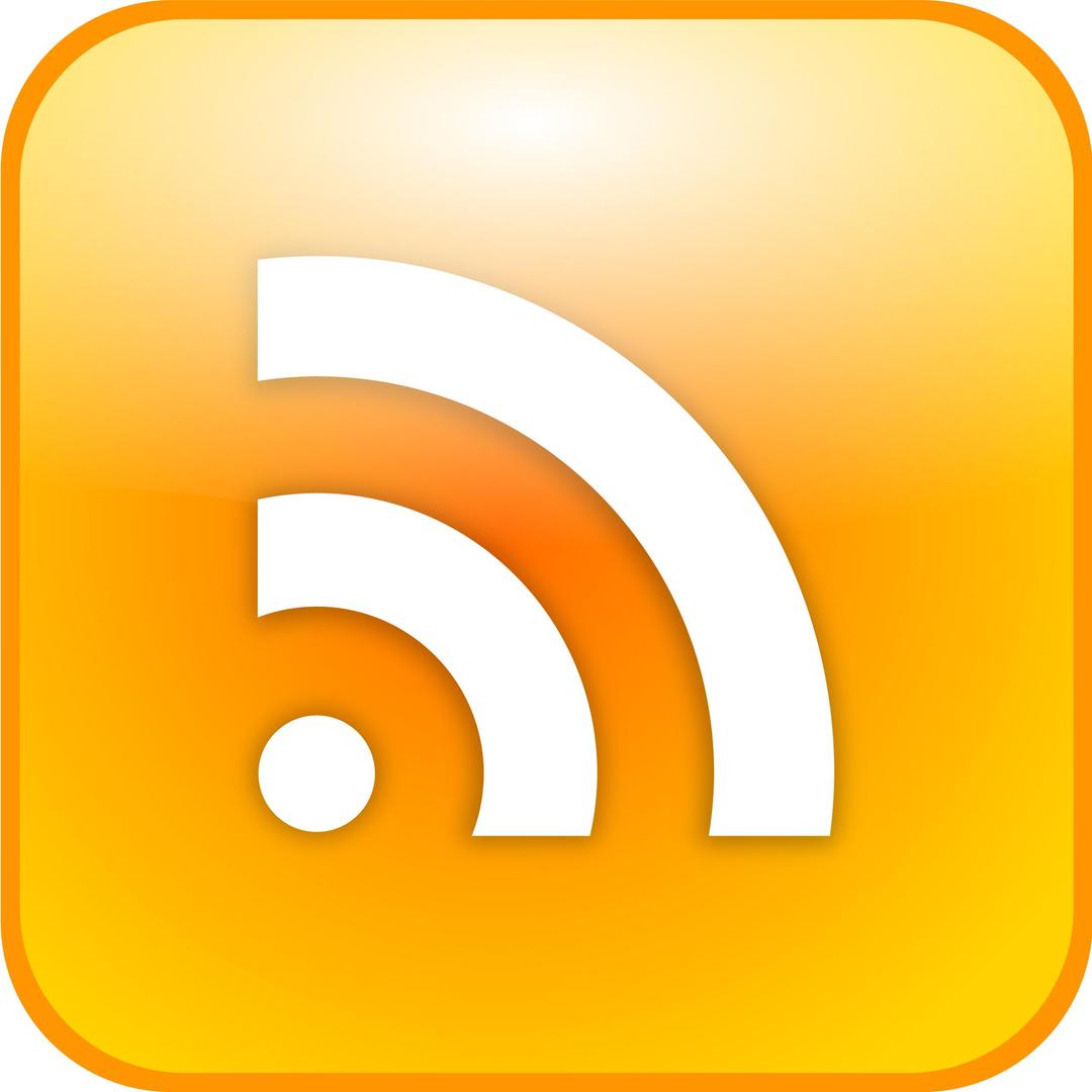 RSS icon png transparent