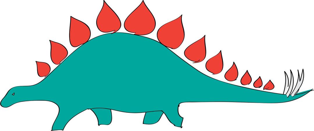 Rubber Stegosaurus toy png transparent
