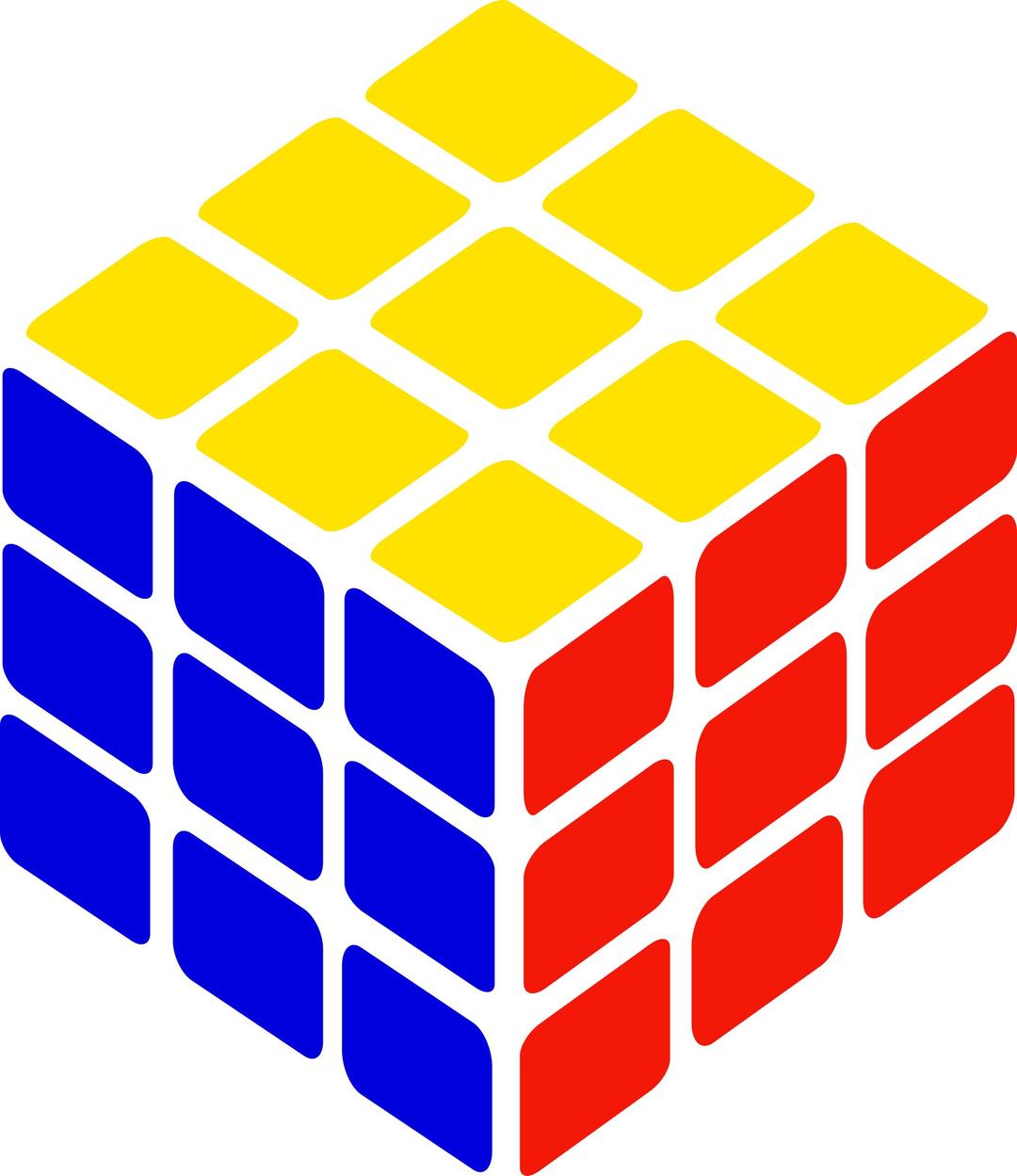 rubik's cube simple petr 01 png transparent