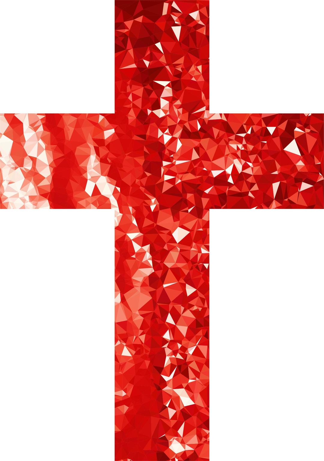Ruby Cross png transparent