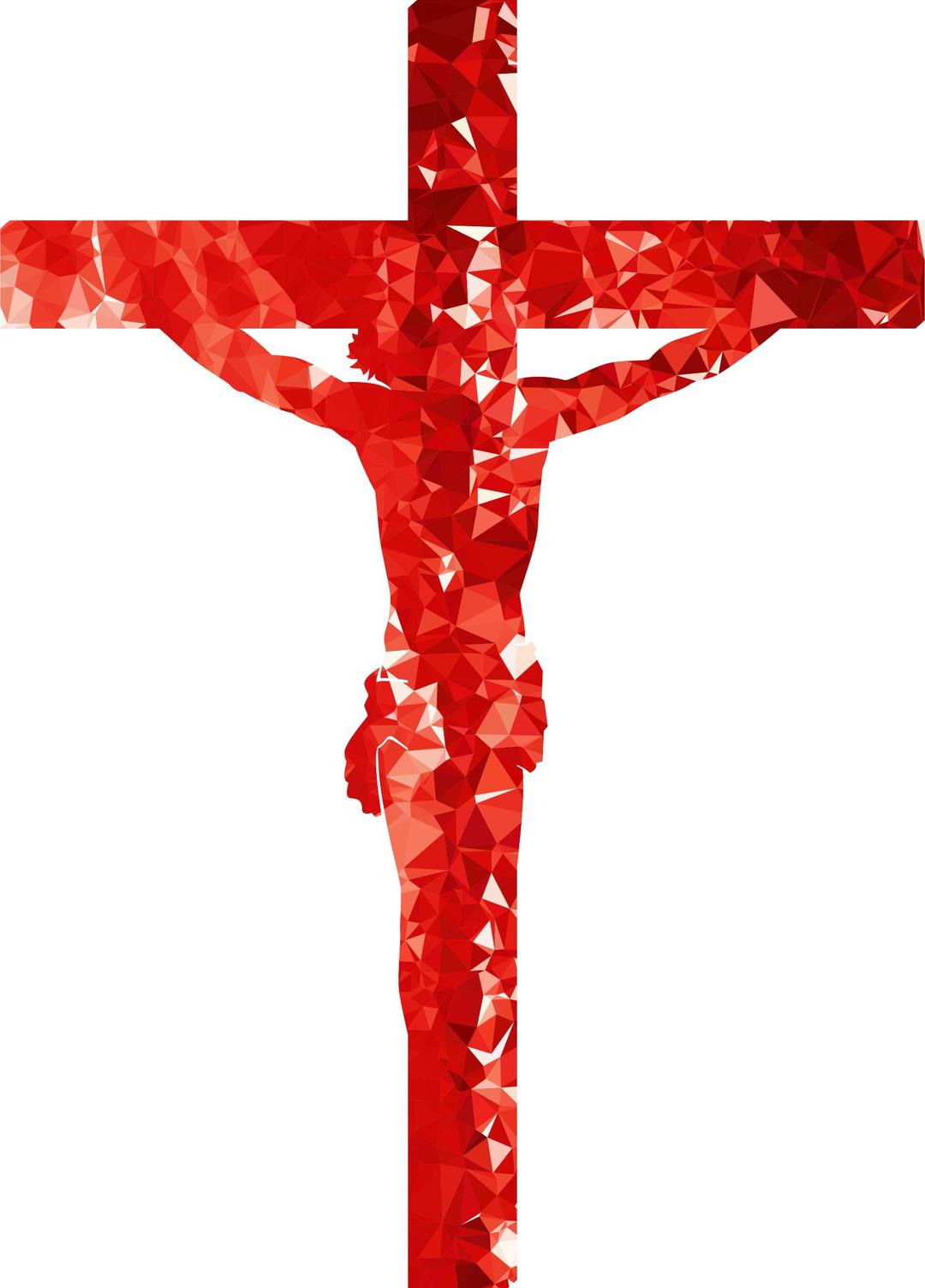 Ruby Crucifix png transparent
