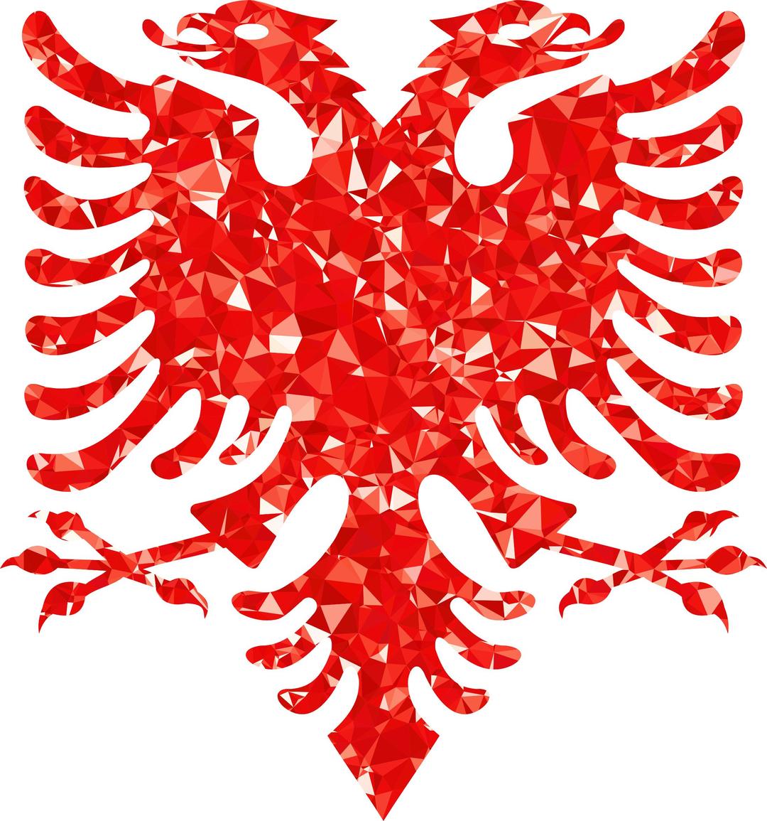 Ruby Double Headed Eagle png transparent