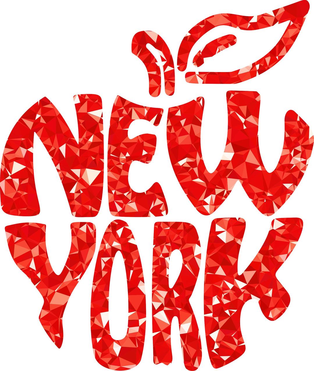 Ruby New York Big Apple png transparent