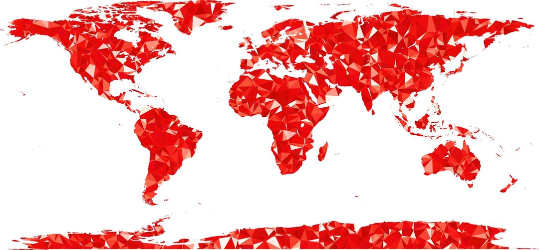 Ruby World Map png transparent