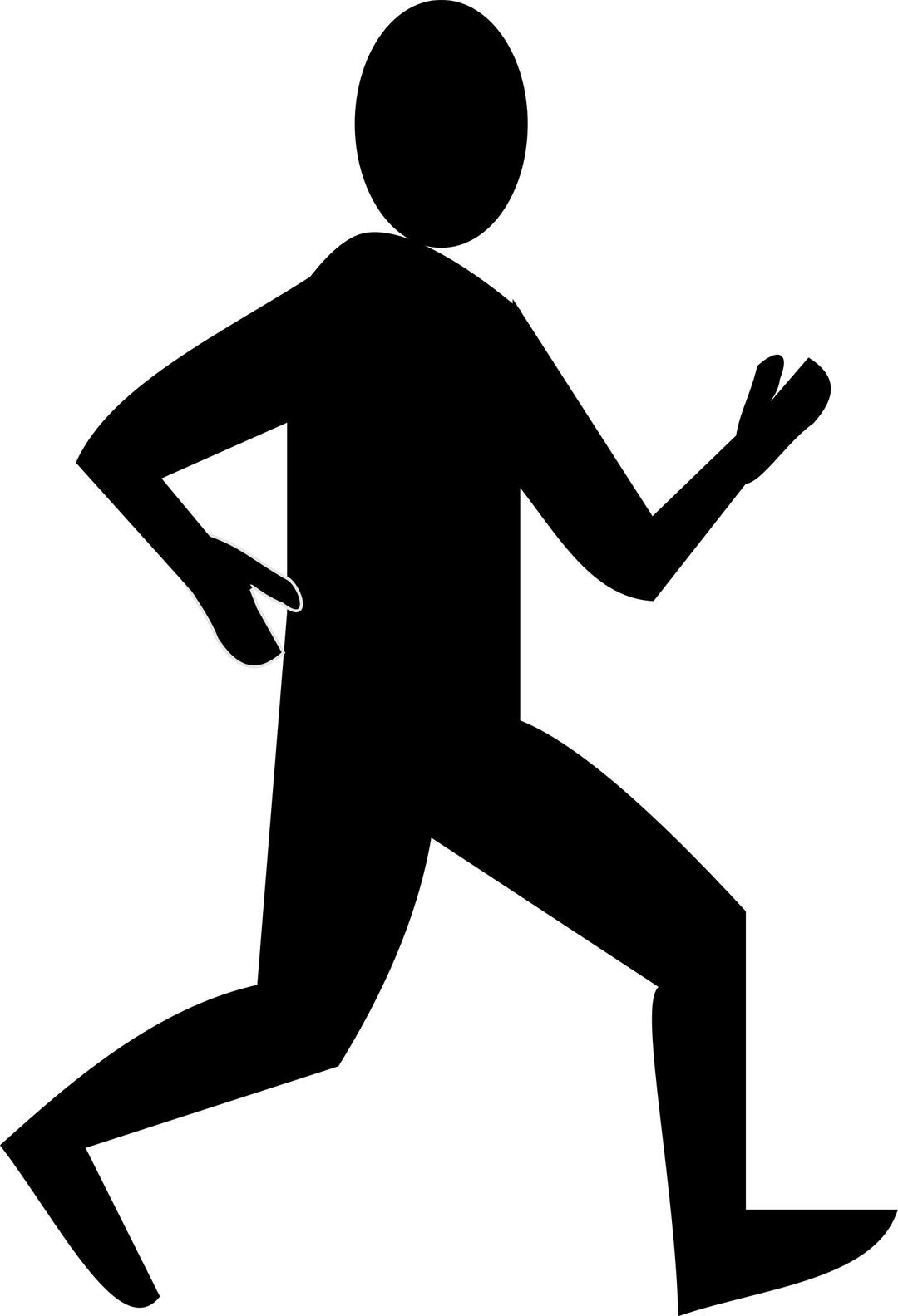 Runner (Pedestrian) png transparent