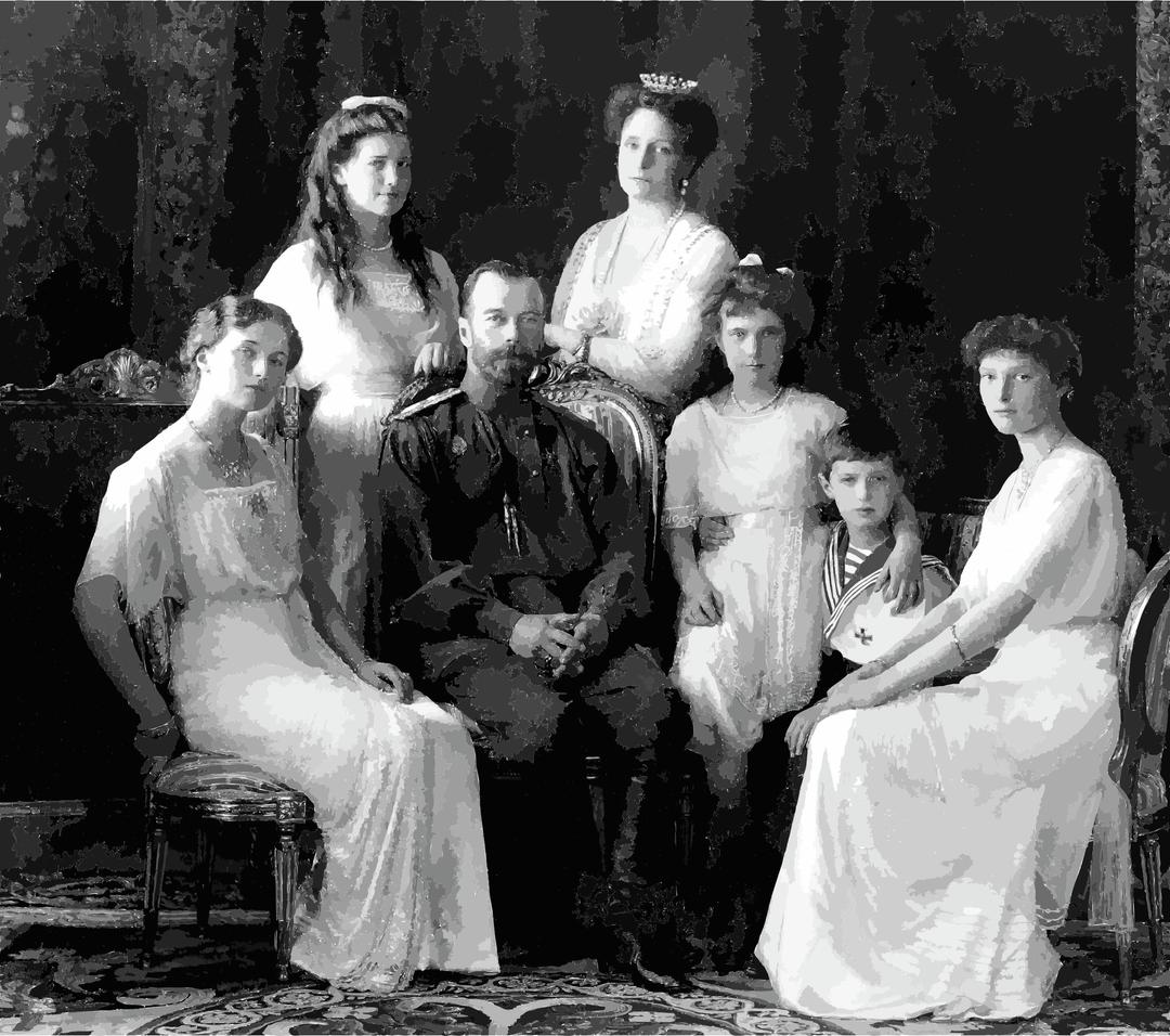 Russian Imperial Family 1911 png transparent